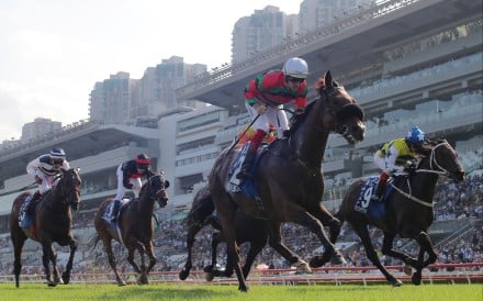 Russian Emperor triumphs in last year’s Group One Champions & Chater Cup (2,400m) at Sha Tin. Photos: Kenneth Chan