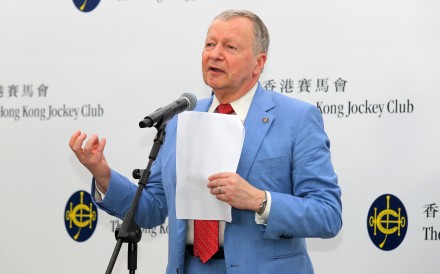 Jockey Club chief executive Winfried Engelbrecht-Bresges. Photo: Kenneth Chan