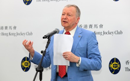 Jockey Club chief executive Winfried Engelbrecht-Bresges. Photos: Kenneth Chan