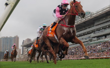 Beauty Eternal registers his first Group One win in April’s Champions Mile. Photos: Kenneth Chan