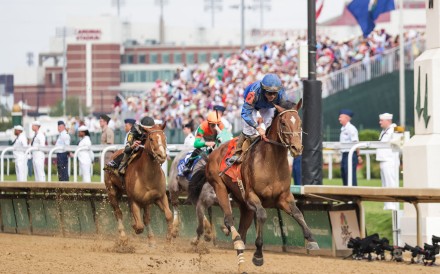 Attendances at the Kentucky Derby are growing rapidly in contrast to racing spectacles in the UK, Qatar Racing manager David Redvers claims. Photo: TNS