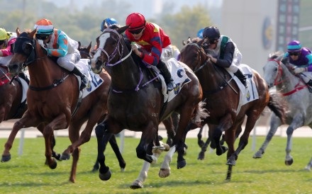 Hong Lok Golf salutes under Harry Bentley at Sha Tin last month. Photo: Kenneth Chan