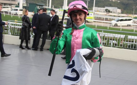 Ben Thompson rides in his first Hong Kong Derby this weekend. Photos: Kenneth Chan