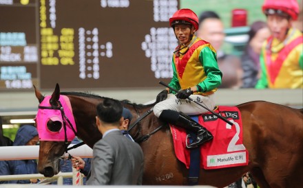 Vincent Ho is all smiles after a winner earlier this season. Photos: Kenneth Chan