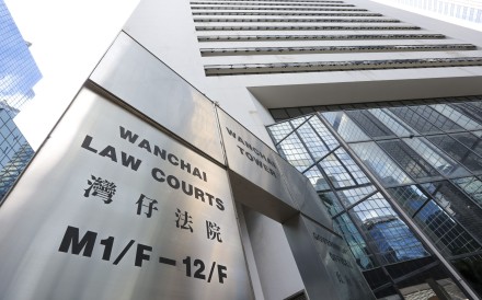 The District Court sentenced Wong Chi-wing for his role in what the presiding judge called the “indiscriminate provocation, intimidation and assault” of residents on the night of July 21, 2019. Photo: Jelly Tse