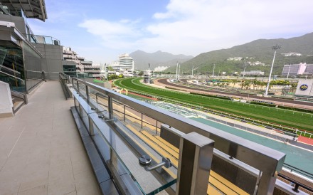The view from the Champion Circle and Inner Circle balcony. Photos: HKJC