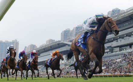 Voyage Bubble runs riot at Sha Tin under James McDonald. Photos: Kenneth Chan