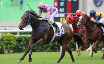 Little Paradise salutes under Luke Ferraris at Sha Tin in May. Photo: Kenneth Chan