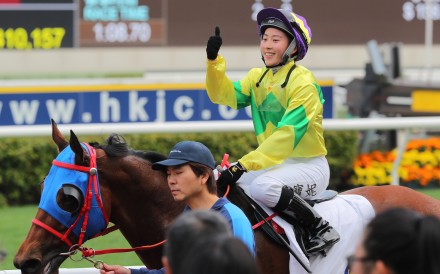 Britney Wong is enjoying a brilliant season on the dirt at Sha Tin. Photos: Kenneth Chan