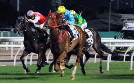 Wunderbar and Hugh Bowman march home at Sha Tin two weeks ago. Photos: Kenneth Chan