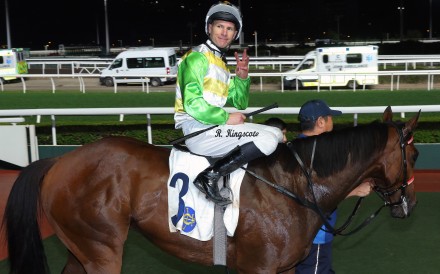 British jockey Richard Kingscote will rejoin the Hong Kong roster for the 2025-26 season. Photo: Kenneth Chan