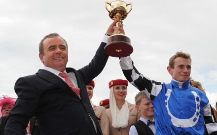 Legendary trainer Andreas Wöhler targets the Deutsches Derby again.  Photo: EPA