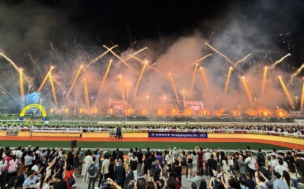 Happy Wednesday at Happy Valley featured live bands, DJs and a fireworks display. Photo: Kenneth Chan.