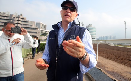 Aidan O’Brien won the day one feature at Glorious Goodwood. Photo: Kenneth Chan