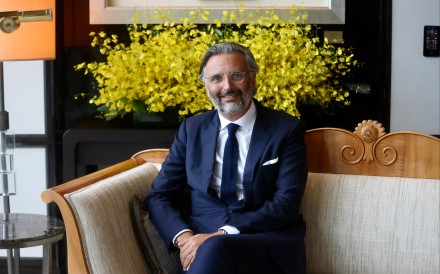 Benjamin Vuchot, the executive director and CEO of Hong Kong and Shanghai Hotels. Photo: Jonathan Wong