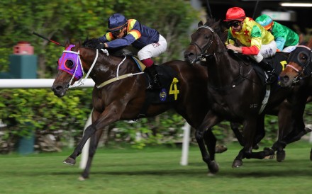 Californiatotality scores at Happy Valley in May. Photos: Kenneth Chan