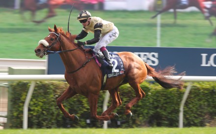 Giavellotto wins the Hong Kong Vase under Oisin Murphy. Photos: Kenneth Chan.