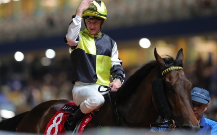 Zac Purton needs one win at the Valley on Wednesday night to reach his next career milestone. Photos: Kenneth Chan