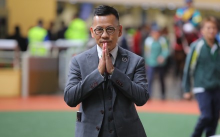 Frankie Lor enjoys South Star’s recent Happy Valley success. Photo: Kenneth Chan