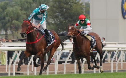 Romantic Warrior (left) and Japan’s Tastiera could again do battle in December. Photo: Kenneth Chan
