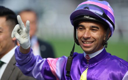 Joao Moreira is all smiles at Sha Tin earlier this year. Photos: Kenneth Chan