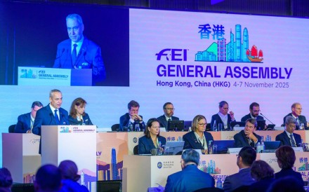 Equestrian leaders from 73 national equestrian federations and 13 stakeholder groups took part in the general assembly. Photo: HKJC 
