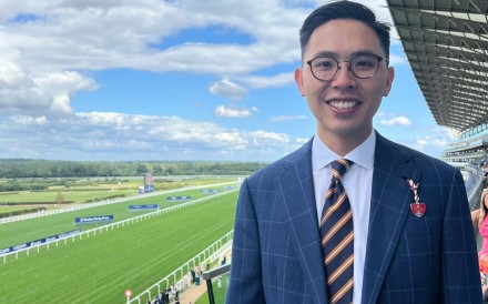 Joseph Chan at Ascot Racecourse. Photo: Handout