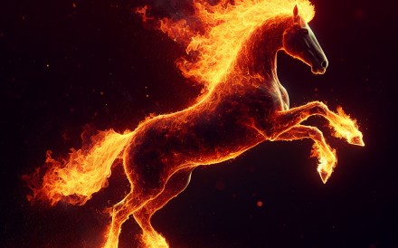 The Year of the Fire Horse begins on February 17, 2026. Being a “double fire” year, it could mean drastic change ahead. Photo: Shutterstock