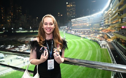 Eliza O’Sullivan, of World Racing Tours, brought almost a 100 visitors for the Hong Kong International Races week. Photo: HKJC