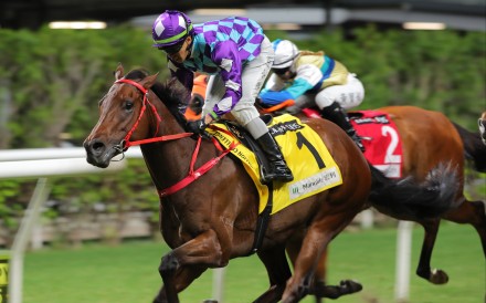 Regal Gem wins at Happy Valley in November. Photos: Kenneth Chan