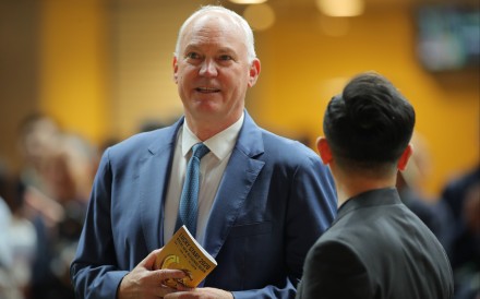 David Hall at Happy Valley this month. Photos: Kenneth Chan