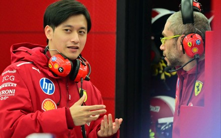 Zhou Guanyu served as a backup for Ferrari last season ​following a three-year spell at ⁠Sauber. Photo: AFP