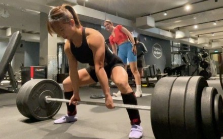 Tsang in training in Stockholm, Sweden ahead of a competition in 2023. 
                                Photo: instagram.com/jaclyn.tsang