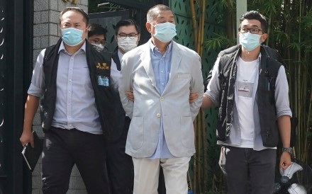 Former Hong Kong media boss Jimmy Lai (pictured in 2020). Photo: AP