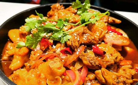 A chicken pot dish at Chuan Yue Shi Kong in Kwun Tong, one of Ernesto Ng’s favourite restaurants in Hong Kong. Photo: courtesy of Chuan Yue Shi Kong