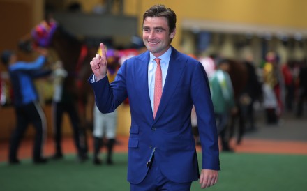 David Eustace will unveil prized British import Glittering Legend at Sha Tin on Sunday. Photos: Kenneth Chan