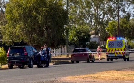 Emergency services were called to a Lake Cargelligo address, a town of about 1,500, after reports of a shooting, police said. Photo: ABC News Australia