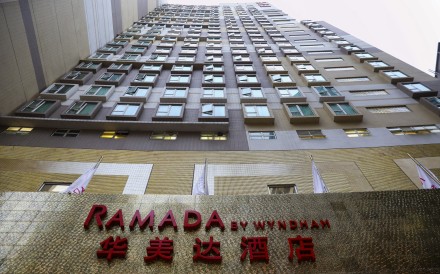 Police were called to the Ramada Grand in Tsim Sha Tsui. Photo: Dickson Lee