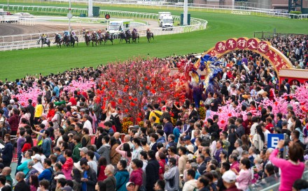 The opening race day of the Year of the Horse drew large crowds to Sha Tin Racecourse. Photo: Eugene Lee
