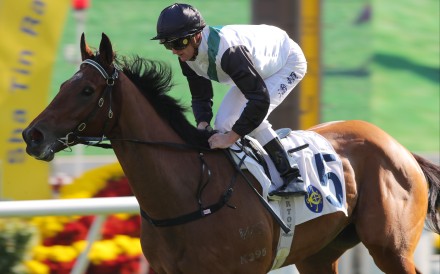 China Win scores under Zac Purton at Sha Tin in January. Photos: Kenneth Chan
