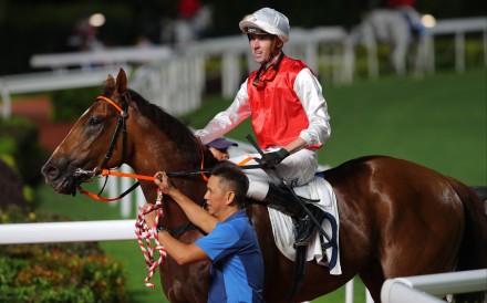 James Orman has faith in Pope Cody running a strong 2,000m in Sunday’s Derby. Photos: Kenneth Chan