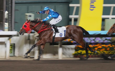 Pi Legend provides Nichola Yuen with her first win in Hong Kong. Photos: Kenneth Chan.