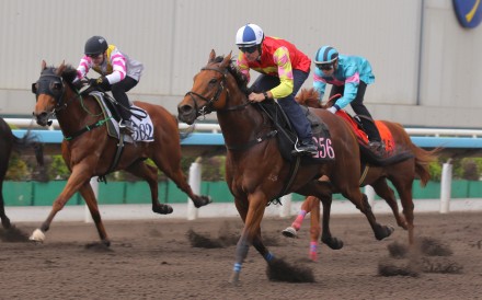 My Wish warms up for the Chairman’s Trophy with an impressive trial win under Hugh Bowman. Photos: Kenneth Chan