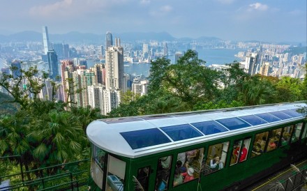 The Peak Tram has special offers for July 1. Photo: Karma Lo