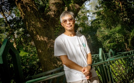 Michael Lau Wei-neng at the Hong Kong Zoological and Botanical Gardens in Central. Photo: Alexander Mak