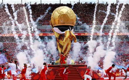 Singers Elyanna and Jessie Reyez perform during the opening ceremony of the 2026 Fifa World Cup. Photo: Reuters