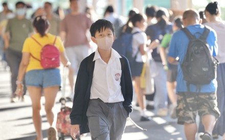 Dr Leung Yiu-hong, head of the Centre for Health Protection's emergency response and programme management branch, has urged the public to get vaccinated. Photo: Karma Lo