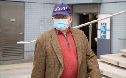 Dr Tai Kong-shing outside Kowloon City Court in March 2023. Photo: Brian Wong