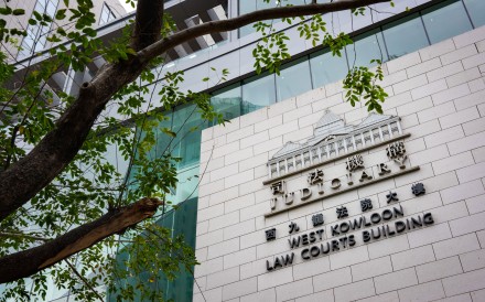 The court sentenced Ko Chun-chung to six weeks’ imprisonment for voyeurism and 20 months for the firearm offence before ordering a partially consecutive sentence, for a total of 20 months and four weeks. Photo: Jelly Tse