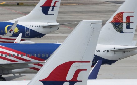 Malaysia Airlines planes are parked at Kuala Lumpur International Airport in Sepang. Photo: Reuters